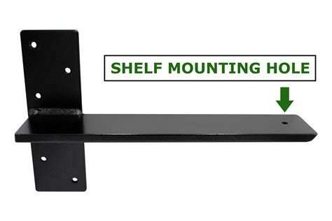 stud mounted shelf bracket